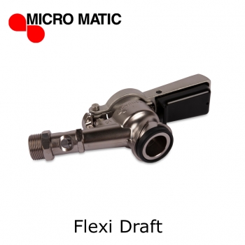 Flexi Draft System von Micro Matic - Korbzapfkopf S für den Einweganschluss