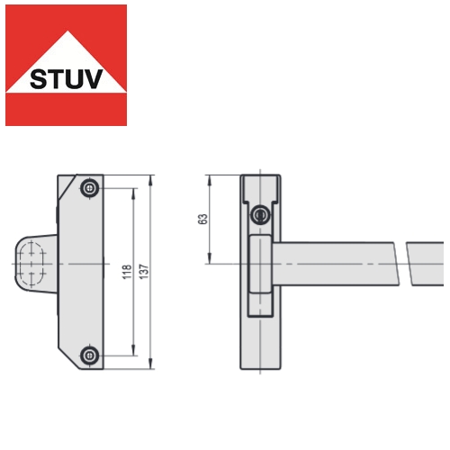 Schubladenverschluss 3.30.0518.0 von STUV