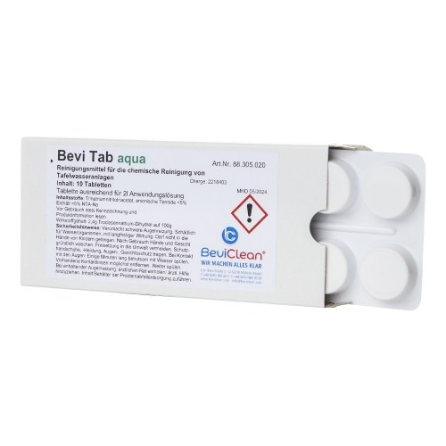 Bevi TAB Aqua - 10 Reinigungstabtten