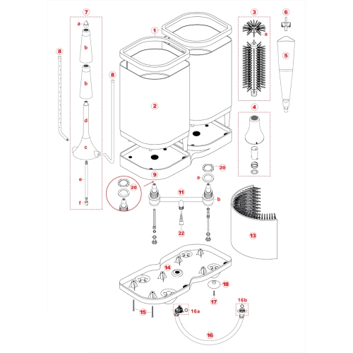 Ersatzteilkatalog für den DELFIN TS 2100