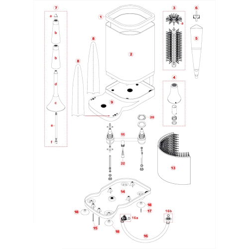 Ersatzteilkatalog für den DELFIN TS 3100