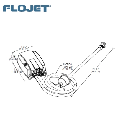 Flojet BW5004 Doppelmembranpumpe