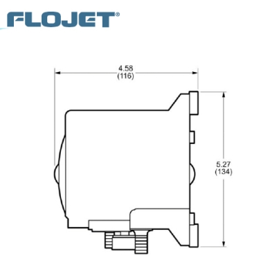 Flojet Bag-in-Box-Pumpe, Serie G55/G58/G80