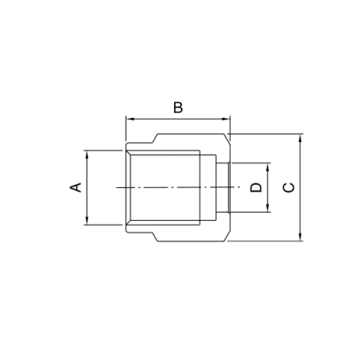 5/8" Verschlusskappe