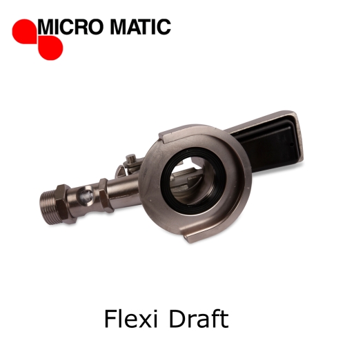 Flexi Draft Zapfkopf Typ  A Flachzapfkopf von Micro Matic